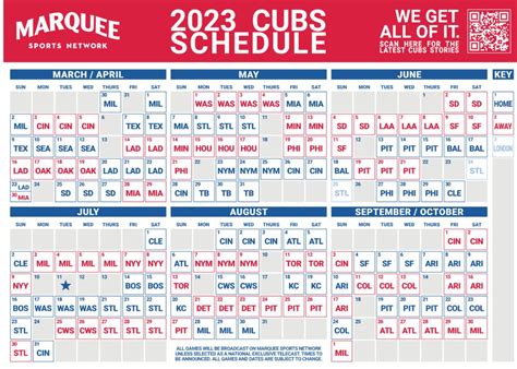 chicago cubs schedule september 2023